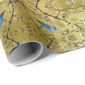 Tonkinson - Bluebird ii gold gift wrap Cadeaupapie Cadeaupapier (Rol Hoek)