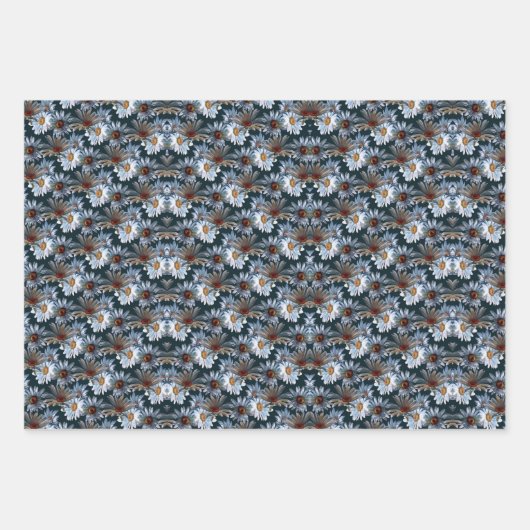 Tonkinson Daisies Galore Tissue Gift Wrap Inpakpap Inpakpapier Vel (Voorkant)