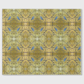 Tonkinson Gold wrappapier - Bluebird ii Cadeaupapier (Vlak)