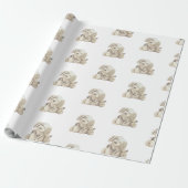 Tonkinson knuffel inpakpapier (Uitgerold)