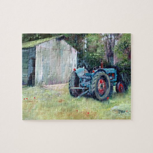 Tonkinson puzzle - T`old tractor Legpuzzel (Horizontaal)
