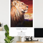 Tonkinson Wildlife collection - Inner pride Poster (Thuiskantoor)