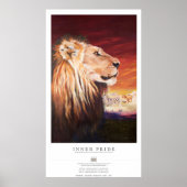 Tonkinson Wildlife collection - Inner pride Poster (Voorkant)