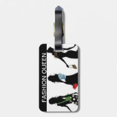 TONNEN COLLECTIE BAGAGELABEL (Achterkant verticaal)