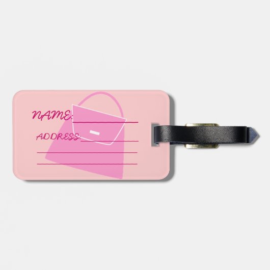 TONNEN COLLECTIE BAGAGELABEL (Achterkant horizontaal)