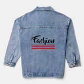 TONNEN COLLECTIE DENIM JACKET (Achterkant)