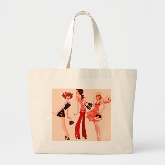 TONNEN COLLECTIE GROTE TOTE BAG (Voorkant)