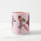 TONNEN COLLECTIE TWEEKLEURIGE KOFFIEMOK (Center)