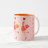 TONNEN COLLECTIE TWEEKLEURIGE KOFFIEMOK (Voorkant rechts)