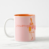 TONNEN COLLECTIE TWEEKLEURIGE KOFFIEMOK (Links)