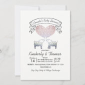 Tonnen van liefde Neutraal Baby shower van genderk Kaart (Voorkant)