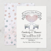 Tonnen van liefde Neutraal Baby shower van genderk Kaart (Voorkant / Achterkant)