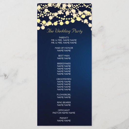 TONNEN VAN LIEFDE/Olifant Nachtverlichting Trouwpr Programmakaart (Achterkant)