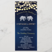 TONNEN VAN LIEFDE/Olifant Nachtverlichting Trouwpr Programmakaart (Voorkant)