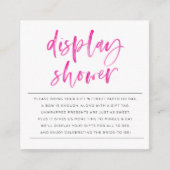 TONNEN WEERGEVEN - INVOEGSEL PINKEN INFORMATIEKAARTJE (Voorkant)