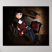 Tonner Maudlynne Macabre Doll & Pet Raven Poster (Voorkant)