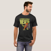 Tonnosaurus Rex Bin Waste Removal Dino T-shirt (Voorkant volledig)