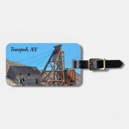 Tonopah Nevada Bagagelabel (Voorkant horizontaal)