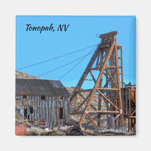 Tonopah Nevada Magneet (Voorkant)