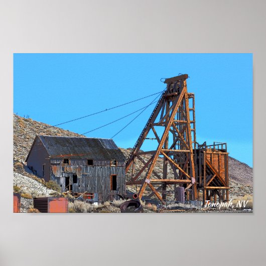 Tonopah Nevada Poster (Voorkant)