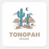 Tonopah - Nevada Vierkante Sticker (Voorkant)