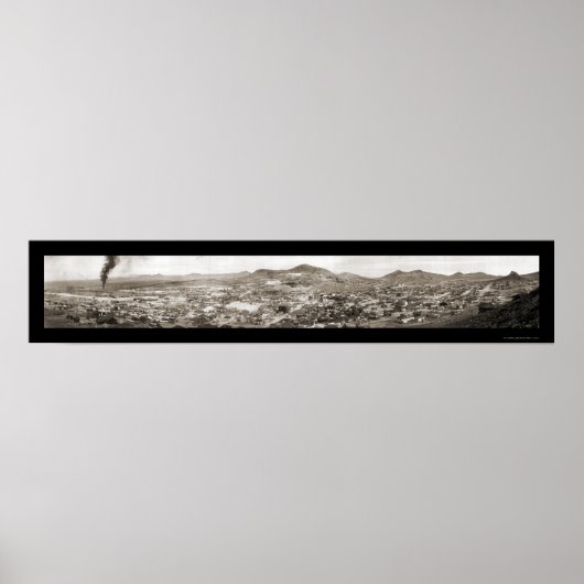 Tonopah NV Panoramic Photo 1913 Poster (Voorkant)