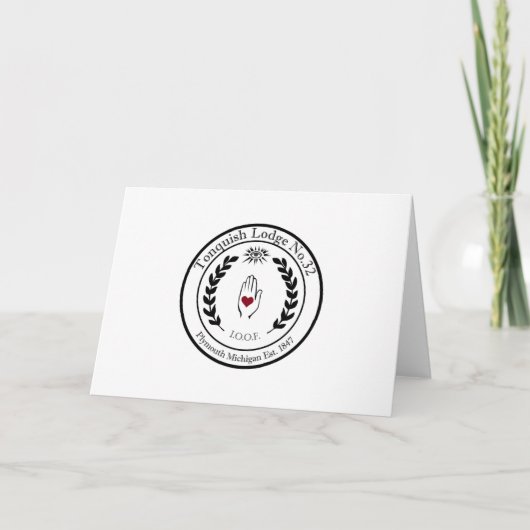 Tonquish IOOF Kaart (Voorkant)