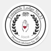Tonquish IOOF Sticker (Voorkant)