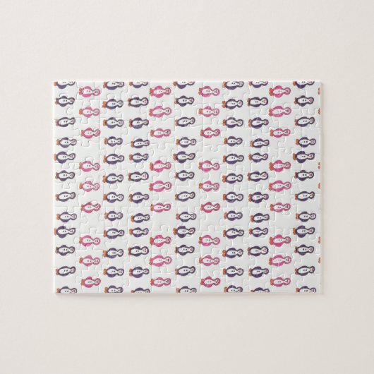 Tons Penguins Jigzaag Puzzle Legpuzzel (Horizontaal)