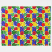 Tons van labels  fleece deken (Voorkant (Horizontaal))