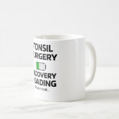 Tonsil Chirurgische ingreep | Tonsillectomie Gifts Koffiemok (Voorkant rechts)