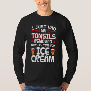 Tonsilchirurgie Herstel Outfit Tonsilverwijdering T-shirt