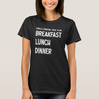Tonsilchirurgie Kinder tonisllectomie herstel word T-shirt