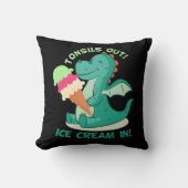 Tonsillectomie Chirurgie Tonsils uit ijskap in Kussen (Voorkant)