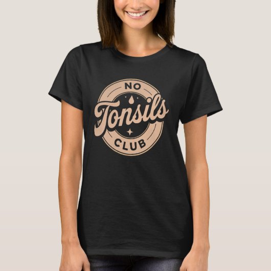 Tonsillectomie operatie herstel cadeaus - Grappig T-shirt (Voorkant)