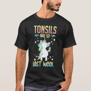 Tonsillectomie Tonsil Verwijdering Chirurgische in T-shirt