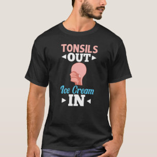 Tonsillectomie Verwijdering van de amandelen Herst T-shirt