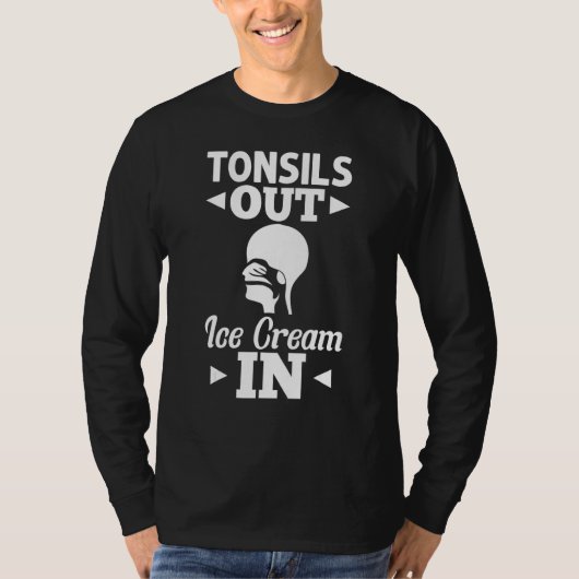 Tonsillectomy Tonsil Removal Recovery Surgery Get  T-shirt (Voorkant)
