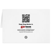 Tonson Rd. Fullmoon Party, Koh Phangan, Thailand (Achterkant Horizontaal)