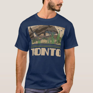 Tonto Nationaal Monument Natuur Liefhebber  Retro T-shirt