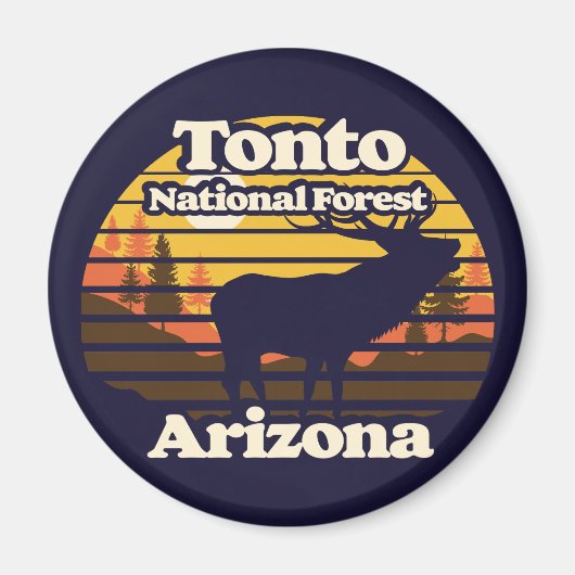 Tonto Nationaal Woud Arizona Magneet (Voorkant)