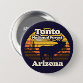 Tonto Nationaal Woud Arizona Ronde Button 7,6 Cm (Voorkant /achterkant)