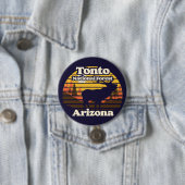 Tonto Nationaal Woud Arizona Ronde Button 7,6 Cm (In situ)