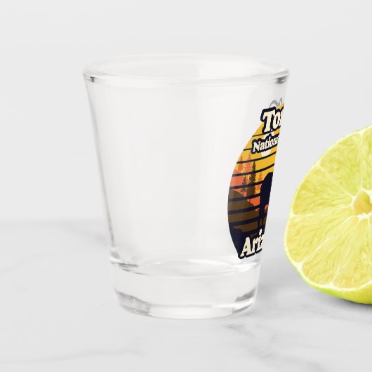 Tonto Nationaal Woud Arizona Shot Glas (Links)