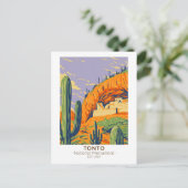 Tonto National Monument Arizona  Briefkaart (Staand voorkant)