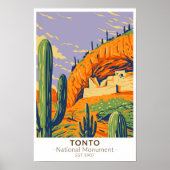 Tonto National Monument Arizona  Poster (Voorkant)