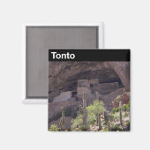 Tonto National Monument Magneet (Voorkant / Achterkant)