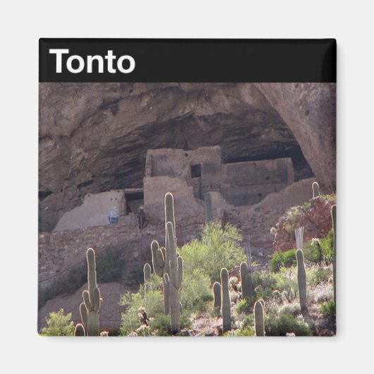 Tonto National Monument Magneet (Voorkant)