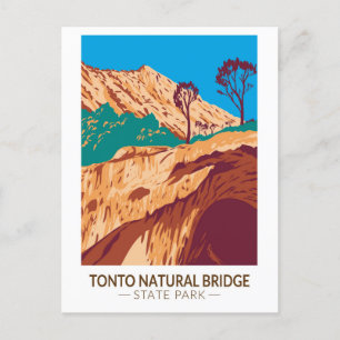 Tonto Natural Bridge State Park Arizona  Briefkaart