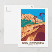 Tonto Natural Bridge State Park Arizona  Briefkaart (Voorkant / Achterkant)